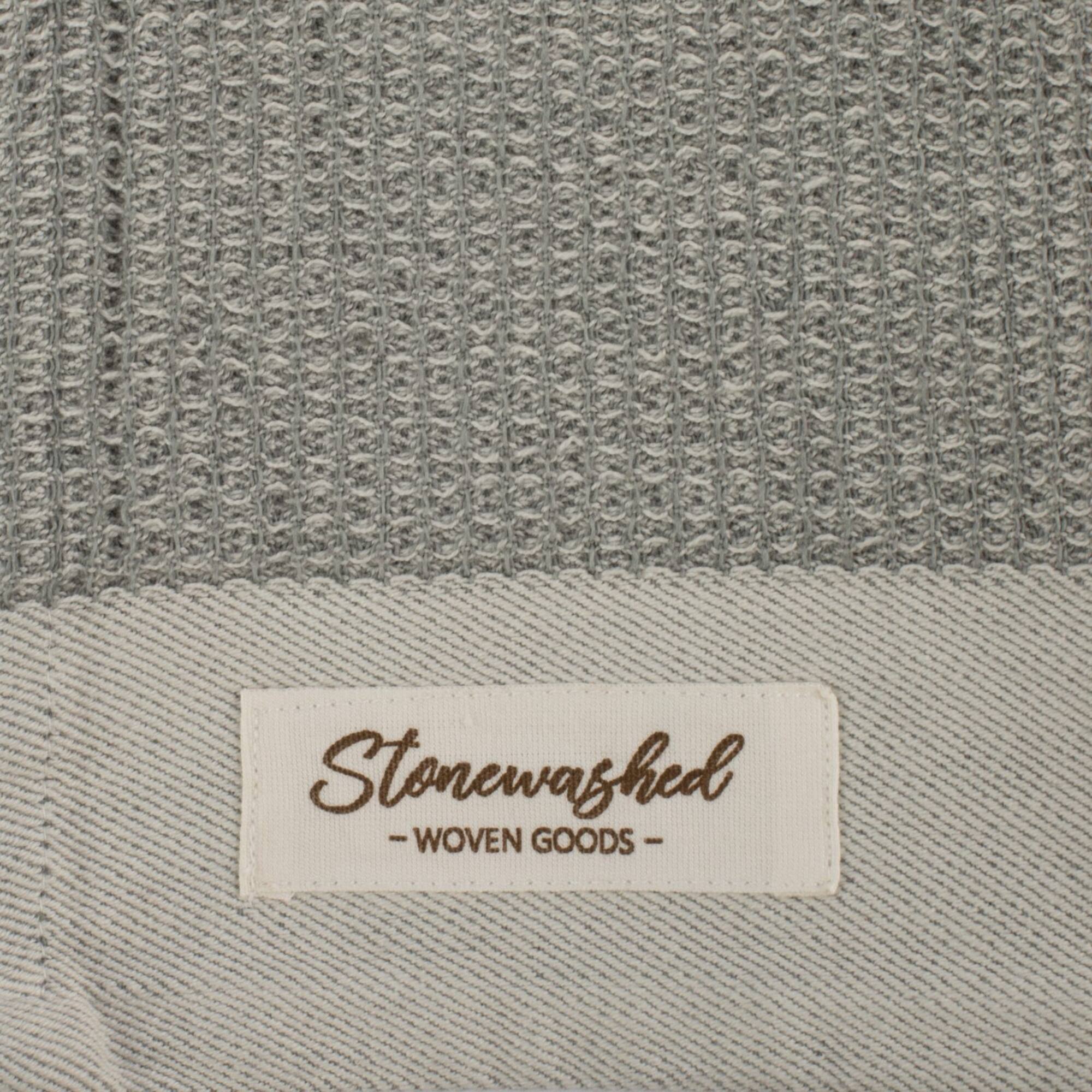 DII® Wild Dove Washed Waffle Woven Dishtowel, 2ct.